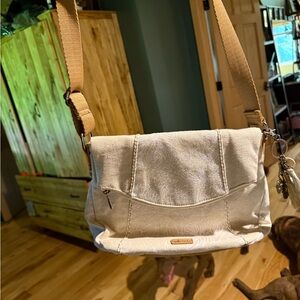 The Sak Cream Crossbody Bag